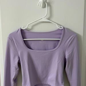 Maje Women's Purple Crop-top
